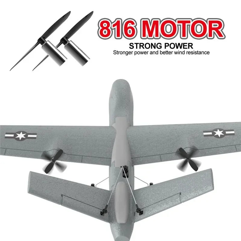 Z51 Predator Rc Plane 2.4G 2CH 3CH Fixed Wing  EPP Foam Z5 RC Aircraft  Electric Model Glider Helicopter Toys Gift for Children